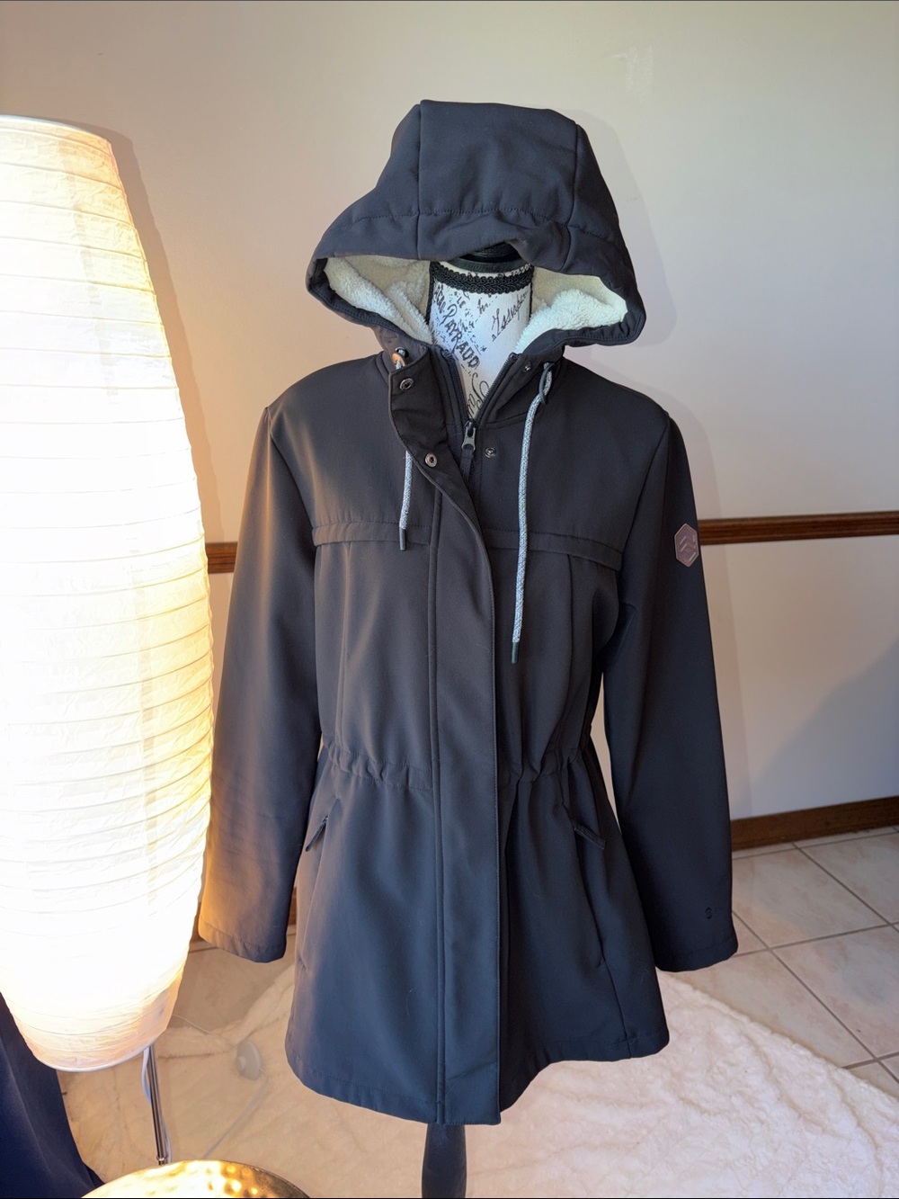 Free Country Women's Hooded Anorak - Black